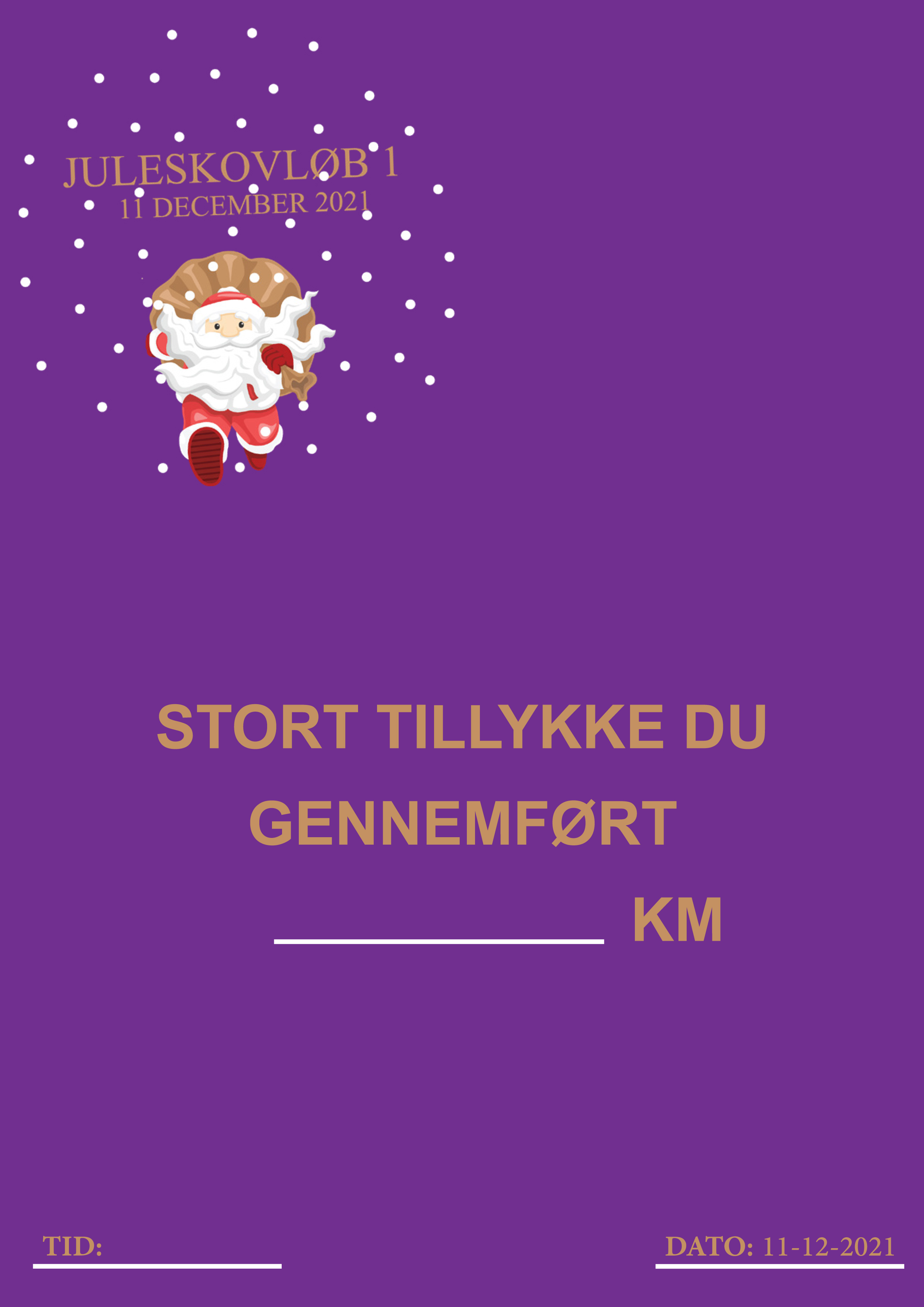 Dipblom juleskovlobet 2021